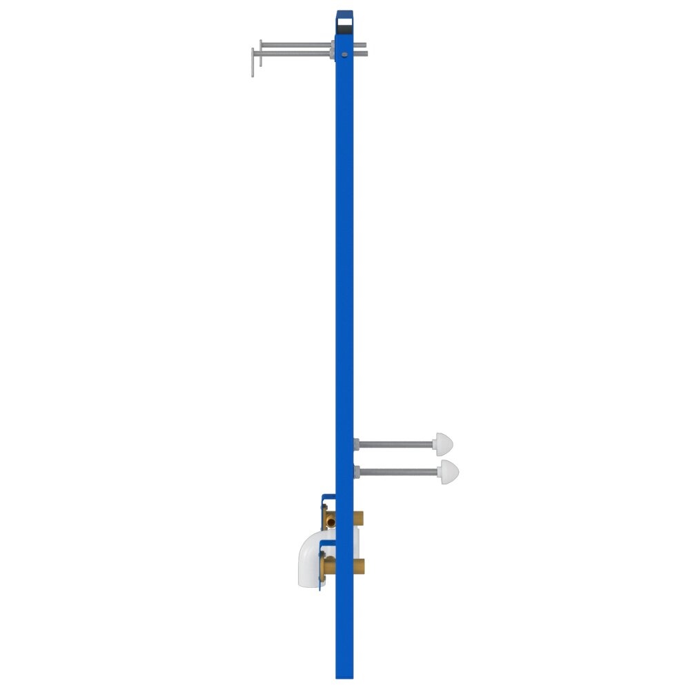 vidaXL Verborgen Montageframe voor Bidet 50x112-136 cm Staal