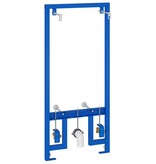 vidaXL Verborgen Montageframe voor Bidet 50x112-136 cm Staal