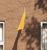 vidaXL Vlaggenmast Houder voor 1 Vlag Muurbevestiging Zilver Staal