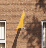 vidaXL Vlaggenmast Houder voor 1 Vlag Wandgemonteerd Zilver Staal