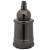 vidaXL Lamphouders 2 st glanzend zwart E27