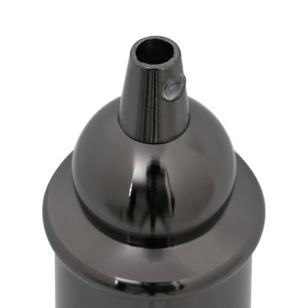 vidaXL Lamphouders 2 st glanzend zwart E27