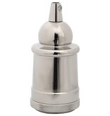vidaXL Lamphouders 2 st nikkel satijn E27