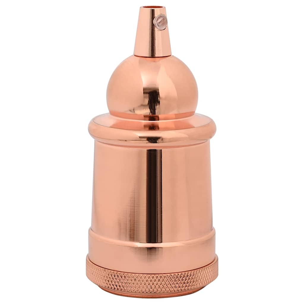 vidaXL Lamphouders 2 st roségoud E27