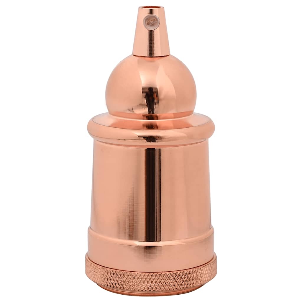 vidaXL Lamphouders 2 st roségoud E27