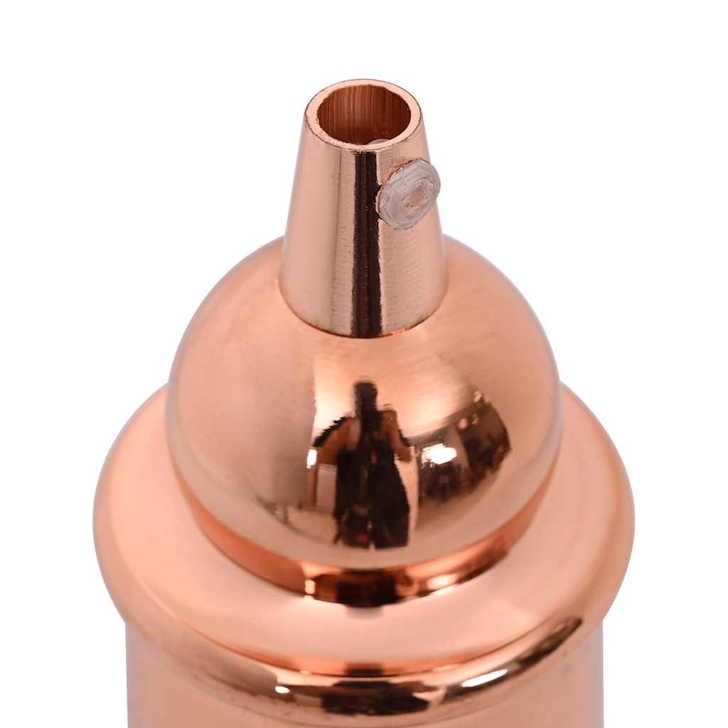 vidaXL Lamphouders 2 st roségoud E27