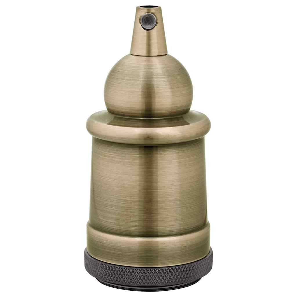 vidaXL Lamphouders 2 st brons E27