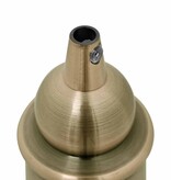 vidaXL Lamphouders 2 st brons E27