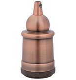 vidaXL Lamphouders 2 st rood brons E27