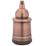 vidaXL Lamphouders 2 st rood brons E27