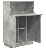 VidaXL Beton Grijs Bureau Beton grijs Gemaakt hout Standaard