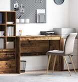 VidaXL Rustiek Schrijfbureau Oud hout Massief Hout 100 x 50 x 76 cm