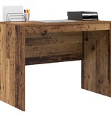 VidaXL Rustiek Schrijfbureau Oud hout Massief Hout 100 x 50 x 76 cm