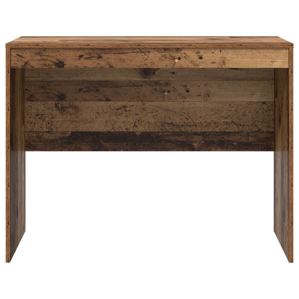 VidaXL Rustiek Schrijfbureau Oud hout Massief Hout 100 x 50 x 76 cm