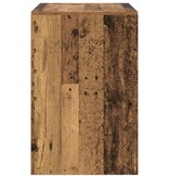 VidaXL Rustiek Schrijfbureau Oud hout Massief Hout 100 x 50 x 76 cm