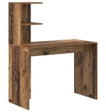 VidaXL Oud Houten Schrijfbureau Oud hout Hout Middelmatig Minimalistisch