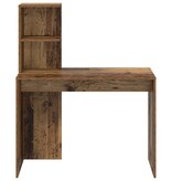 VidaXL Oud Houten Schrijfbureau Oud hout Hout Middelmatig Minimalistisch