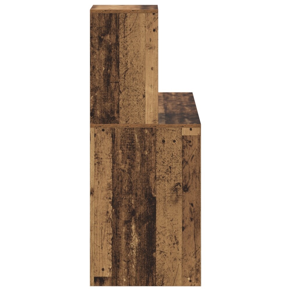 VidaXL Oud Houten Schrijfbureau Oud hout Hout Middelmatig Minimalistisch