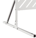 VidaXL Roestvrijstalen Schuttingpaneel Roestvrijstaal Middelgroot Duurzaam