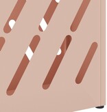 VidaXL Parapluhouder Roze Metaal Middelgroot Patroon Parapluhouder