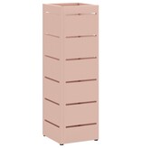 VidaXL Paraplubak Roze Metaal Decoratieve Inlegstukken Roze Paraplubak