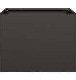 VidaXL Plantenbak 40x40x30 cm staal zwart