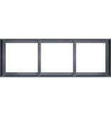 VidaXL Plantenbak 120x40x40 cm koudgewalst staal antracietkleurig