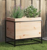 VidaXL Plantenbak 60x40x50 cm massief grenenhout