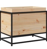 VidaXL Plantenbak 60x40x50 cm massief grenenhout