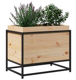 VidaXL Plantenbak 60x40x50 cm massief grenenhout