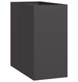 VidaXL Plantenbak 40x80x80 cm staal zwart