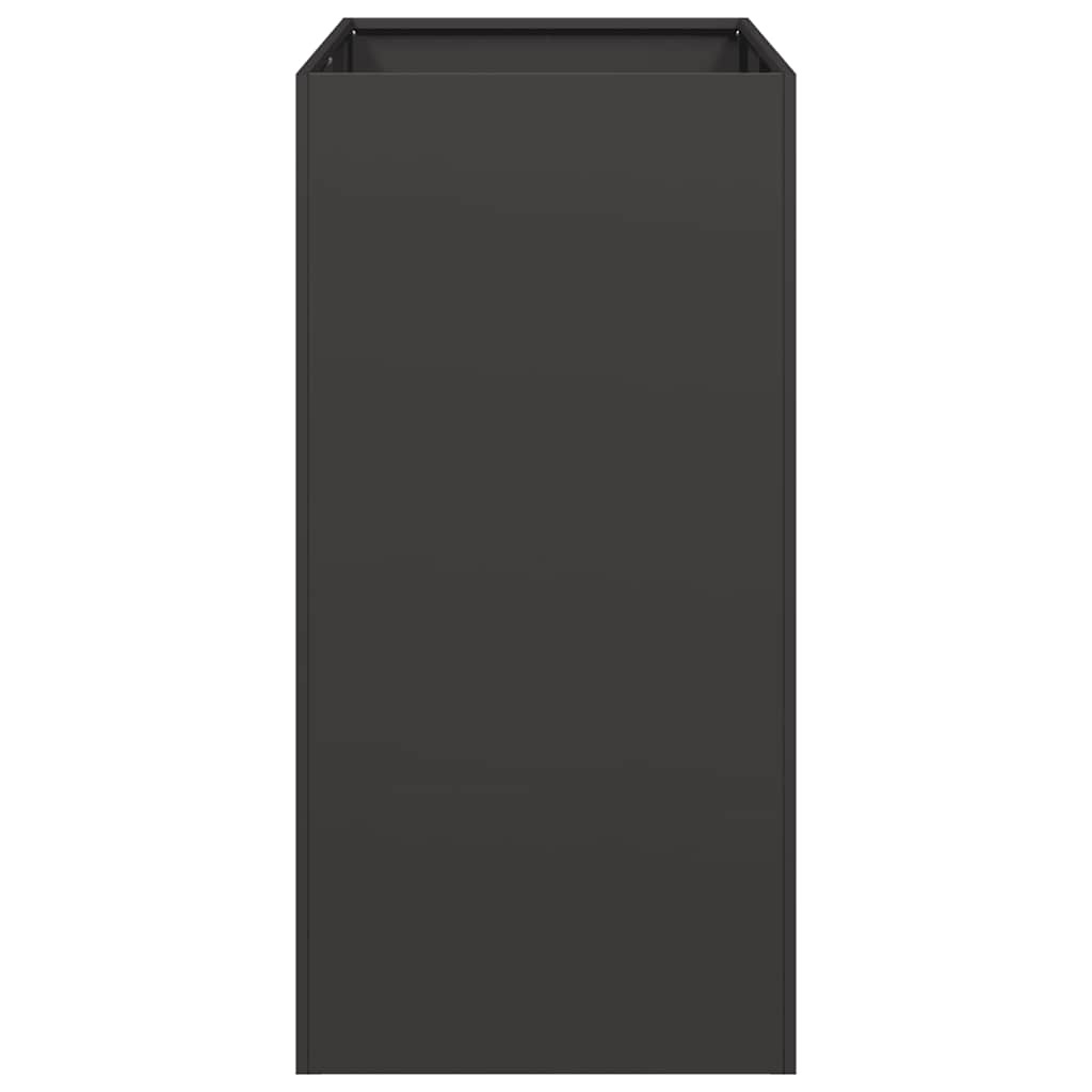 VidaXL Plantenbak 40x80x80 cm staal zwart