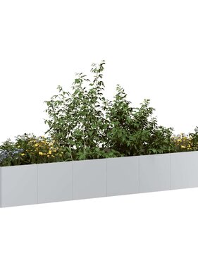 VidaXL Plantenbak 280x80x40 cm gegalvaniseerd staal