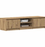 VidaXL Tv-meubel 140x40x36 cm bewerkt hout artisanaal eikenkleurig