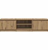 VidaXL Tv-meubel 140x40x36 cm bewerkt hout artisanaal eikenkleurig
