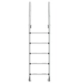 VidaXL Zwembadladder 54x38x211 cm 304 roestvrij staal