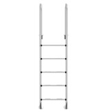 VidaXL Zwembadladder 54x38x211 cm 304 roestvrij staal