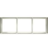 VidaXL Plantenbak 120x40x40 cm koudgewalst staal wit