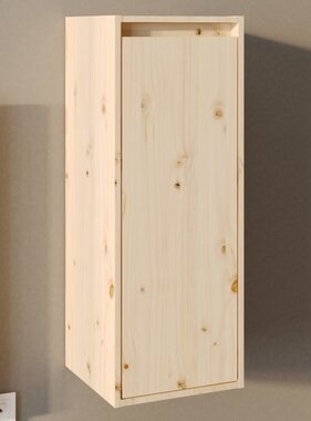 VidaXL Wandkast 30x30x80 cm massief grenenhout