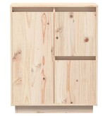 VidaXL Dressoir 60x34x75 cm massief grenenhout