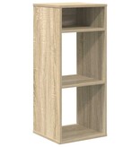 VidaXL Boekenkast 34x31x80 cm bewerkt hout sonoma eikenkleurig