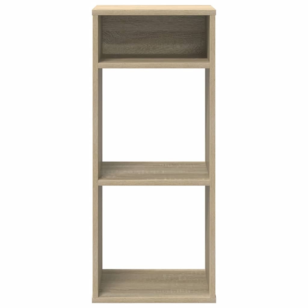 VidaXL Boekenkast 34x31x80 cm bewerkt hout sonoma eikenkleurig