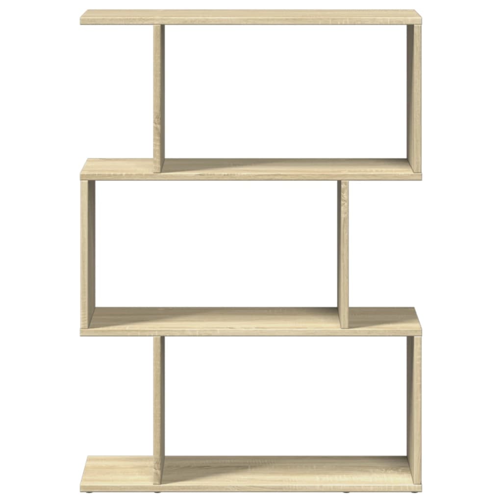 VidaXL Kamerscherm / boekenkast 3-laags 70x24x97 cm hout sonoma eiken