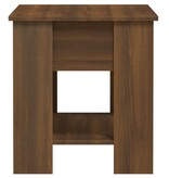 VidaXL Salontafel 101x49x52 cm bewerkt hout bruin eikenkleur