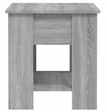 VidaXL Salontafel 101x49x52 cm bewerkt hout grijs sonoma eikenkleurig