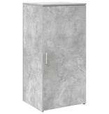 VidaXL Opbergkast 50x45x103,5 cm bewerkt hout betongrijs