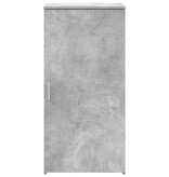 VidaXL Opbergkast 50x45x103,5 cm bewerkt hout betongrijs