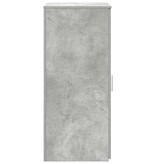 VidaXL Opbergkast 50x45x103,5 cm bewerkt hout betongrijs