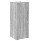 VidaXL Opbergkast 40x45x103,5 cm bewerkt hout grijs sonoma eikenkleur
