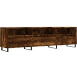 VidaXL Tv-meubel 150x30x44,5 cm bewerkt hout gerookt eikenkleurig